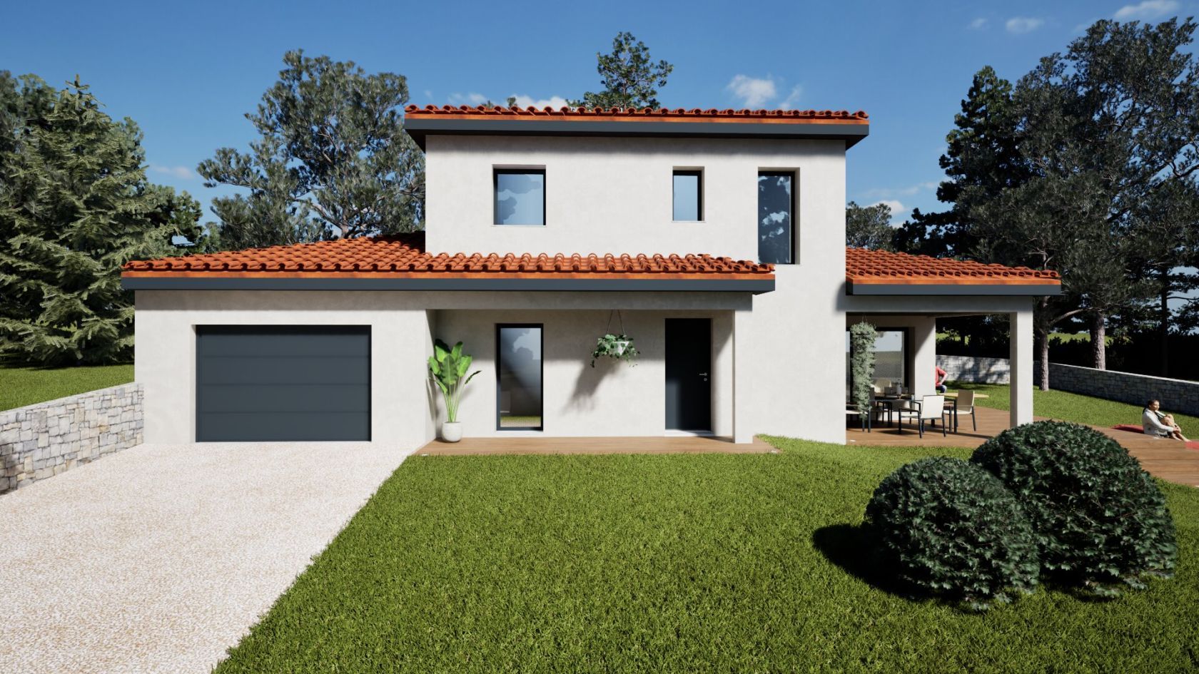 Maison 110 m² avec terrain à SAINT-PAUL-EN-CORNILLON (42)