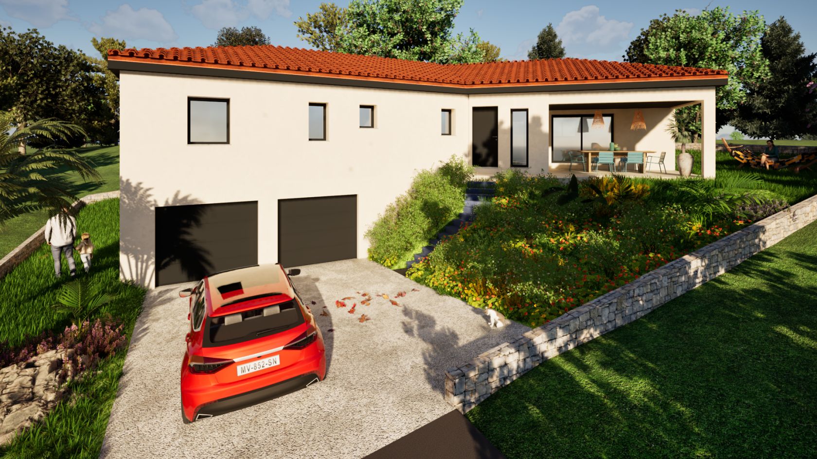 Maison 123 m² avec terrain à LA VALLA-EN-GIER (42)