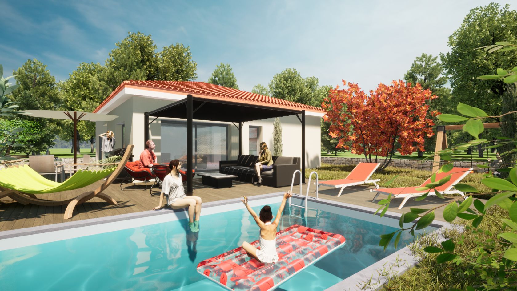 Maison 70 m² avec terrain à SAINT-GALMIER (42)