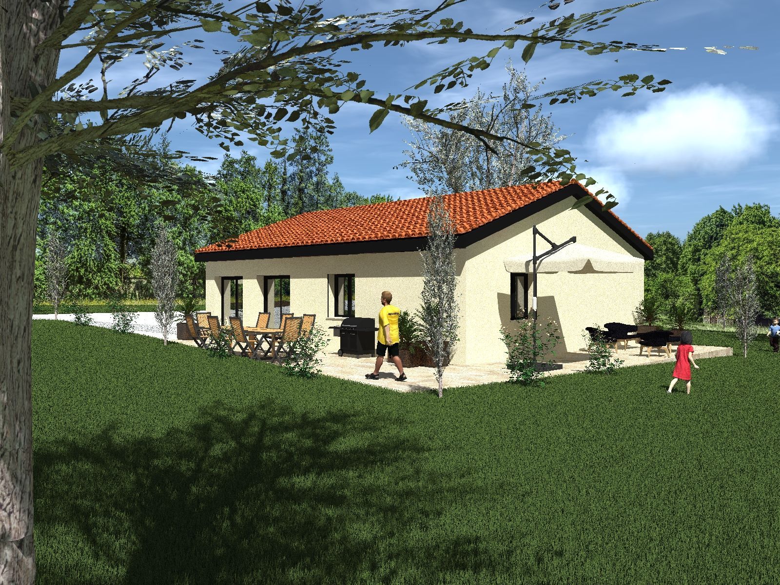 Maison 83 m² avec terrain à MARCENOD (42)