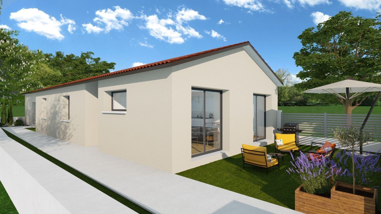 Maison 82 m² avec terrain à BELLEGARDE-EN-FOREZ (42)