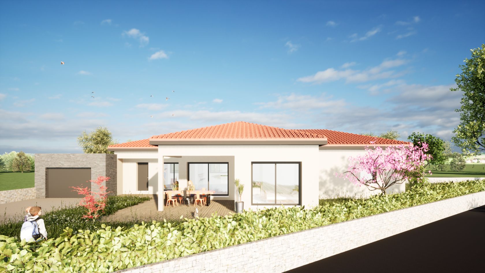 Maison 137 m² avec terrain à SAINT-CYPRIEN (42)