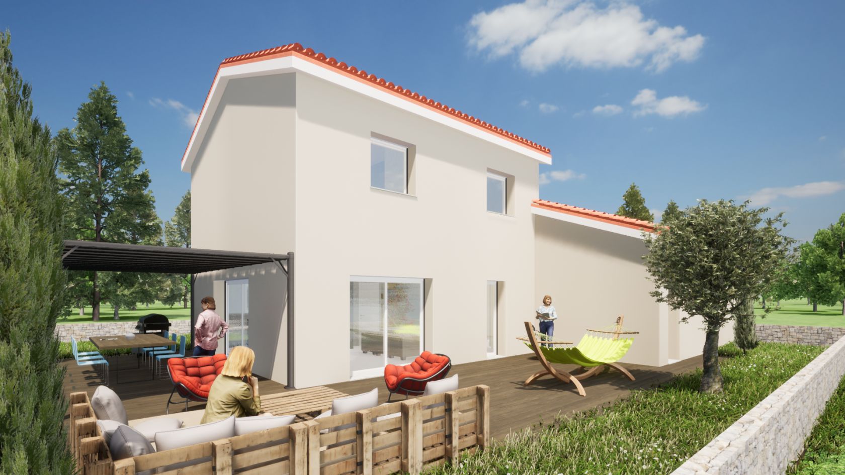 Maison 102 m² avec terrain à FEURS (42)