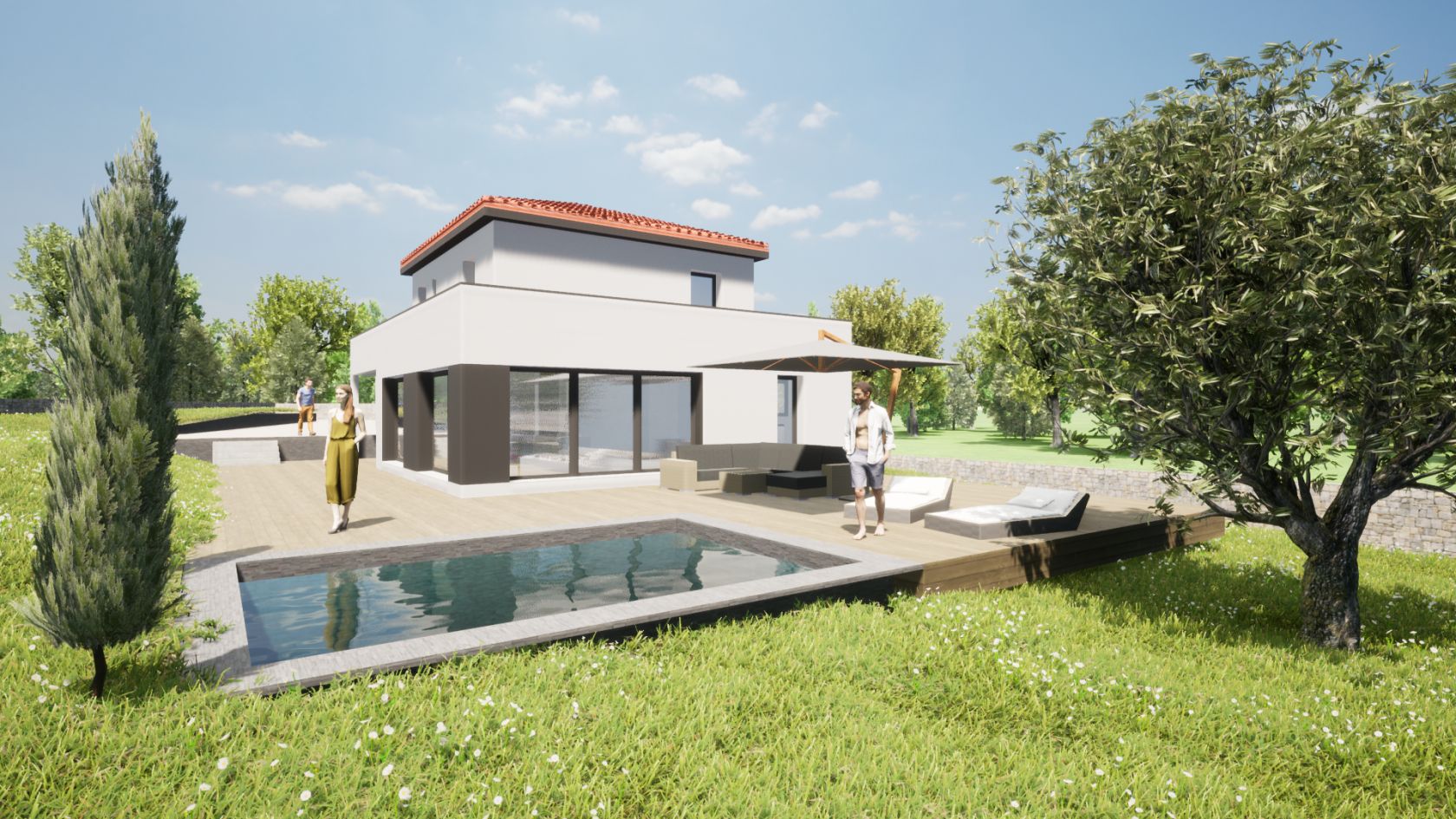 Maison 127 m² avec terrain à MONTROND-LES-BAINS (42)