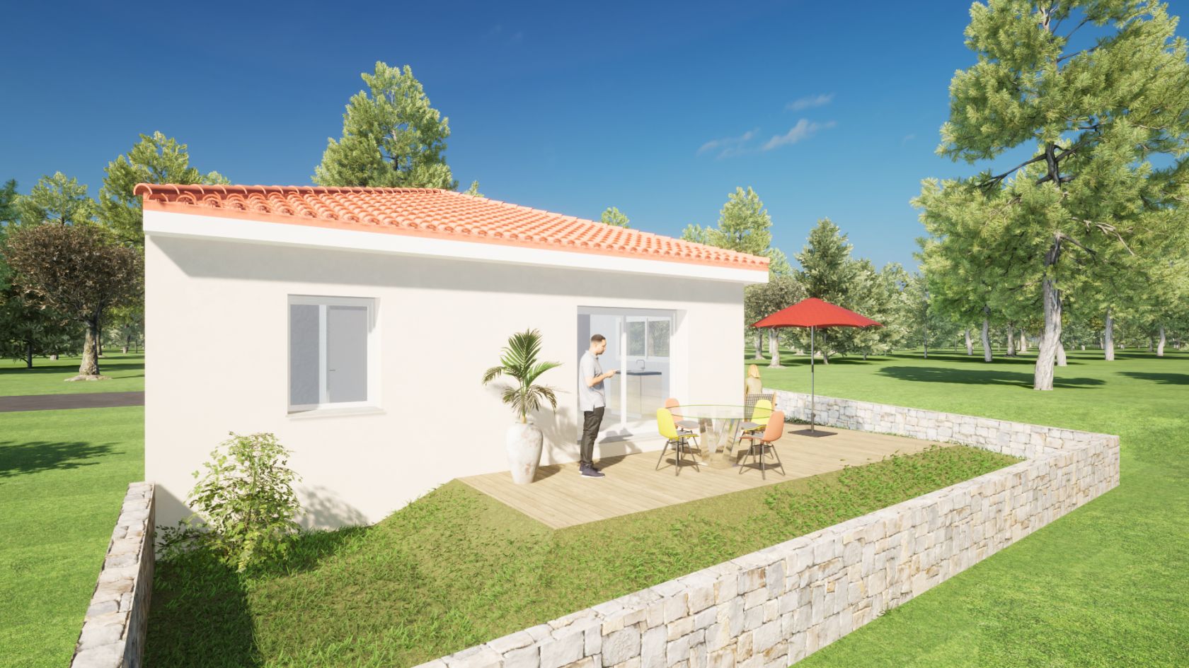 Maison 77 m² avec terrain à SAINT-MARCELLIN-EN-FOREZ (42)