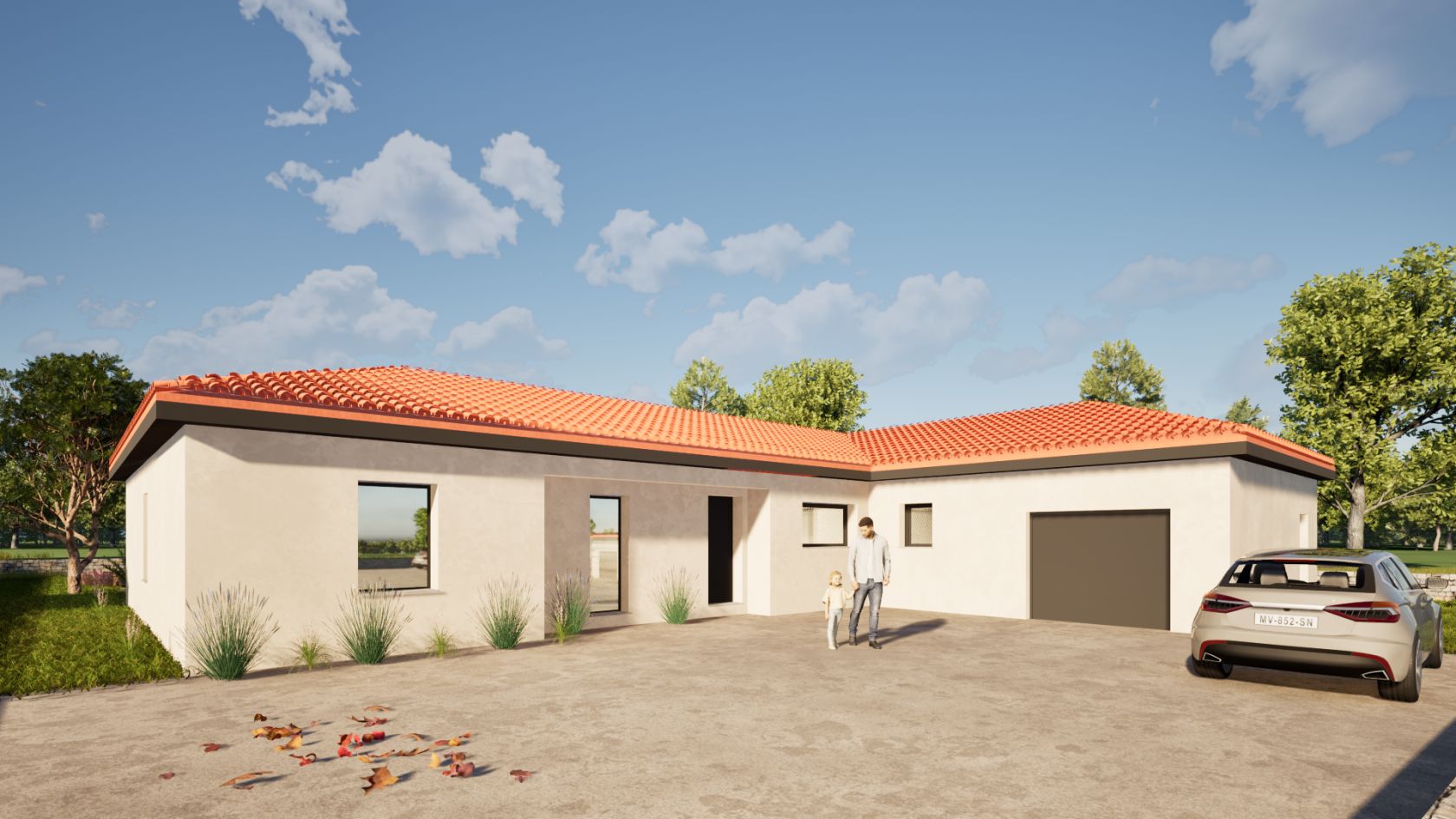 Maison 147 m² avec terrain à ANDREZIEUX-BOUTHEON (42)
