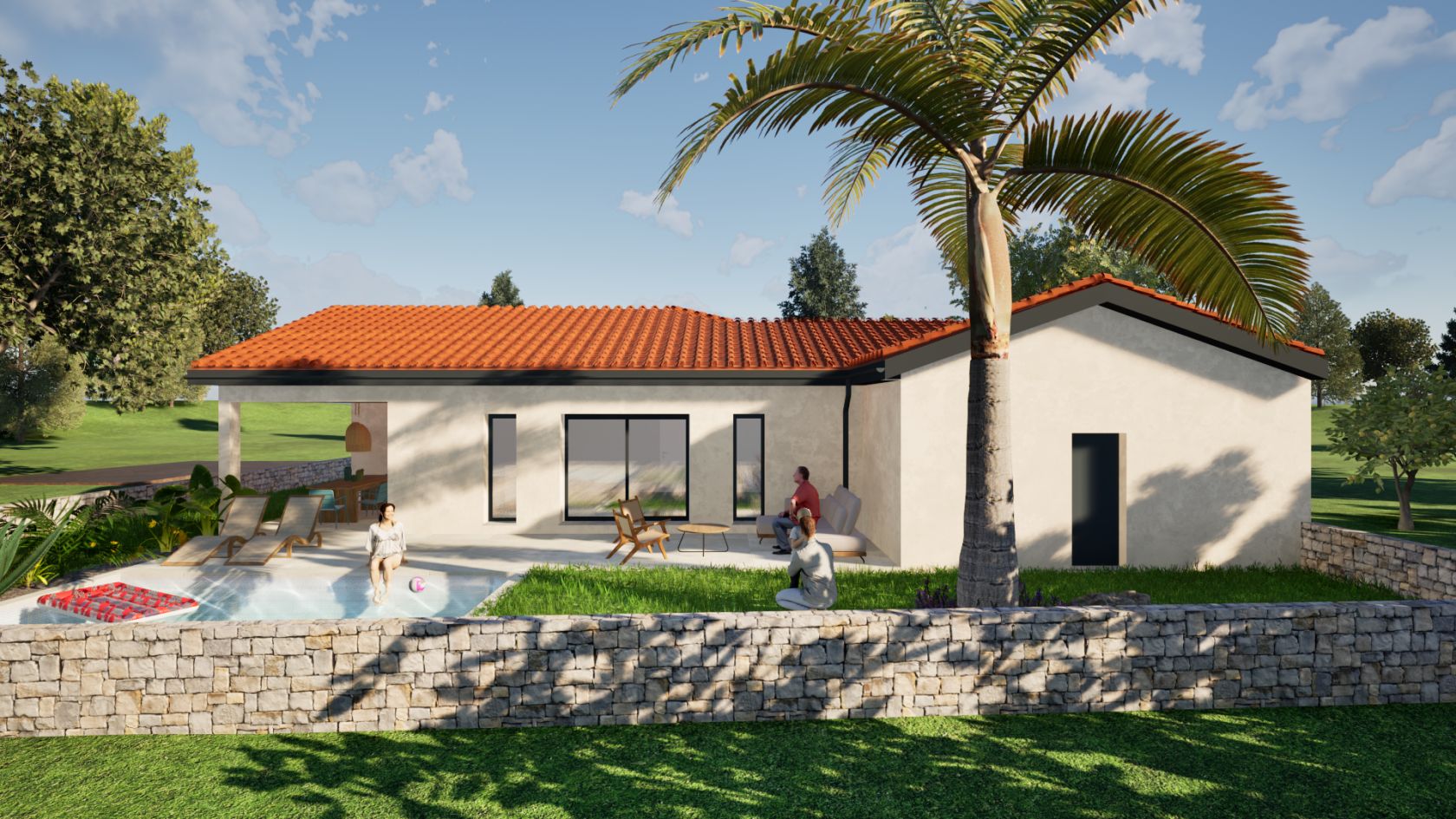Maison 97 m² avec terrain à BONSON (42)