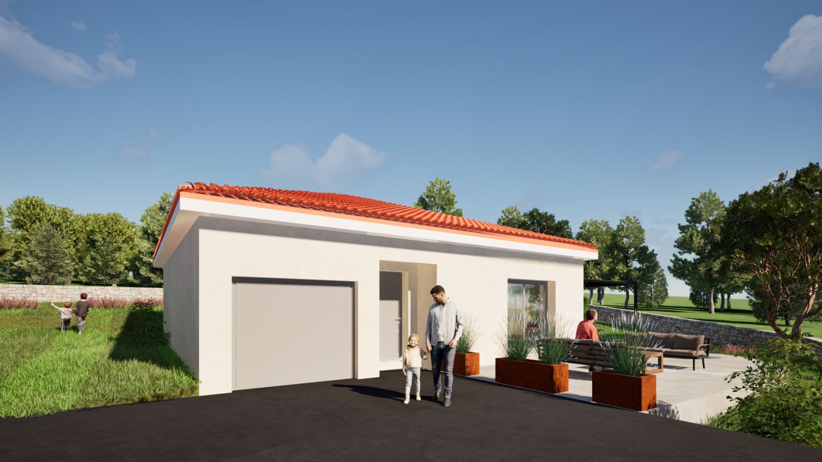 Maison 72 m² avec terrain à BONSON (42)
