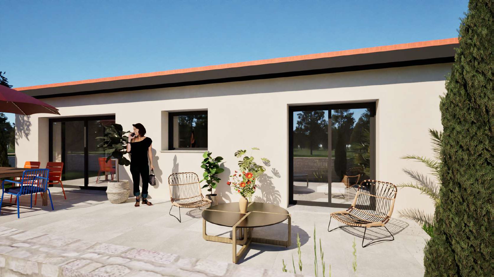 Maison 75 m² avec terrain à BONSON (42)