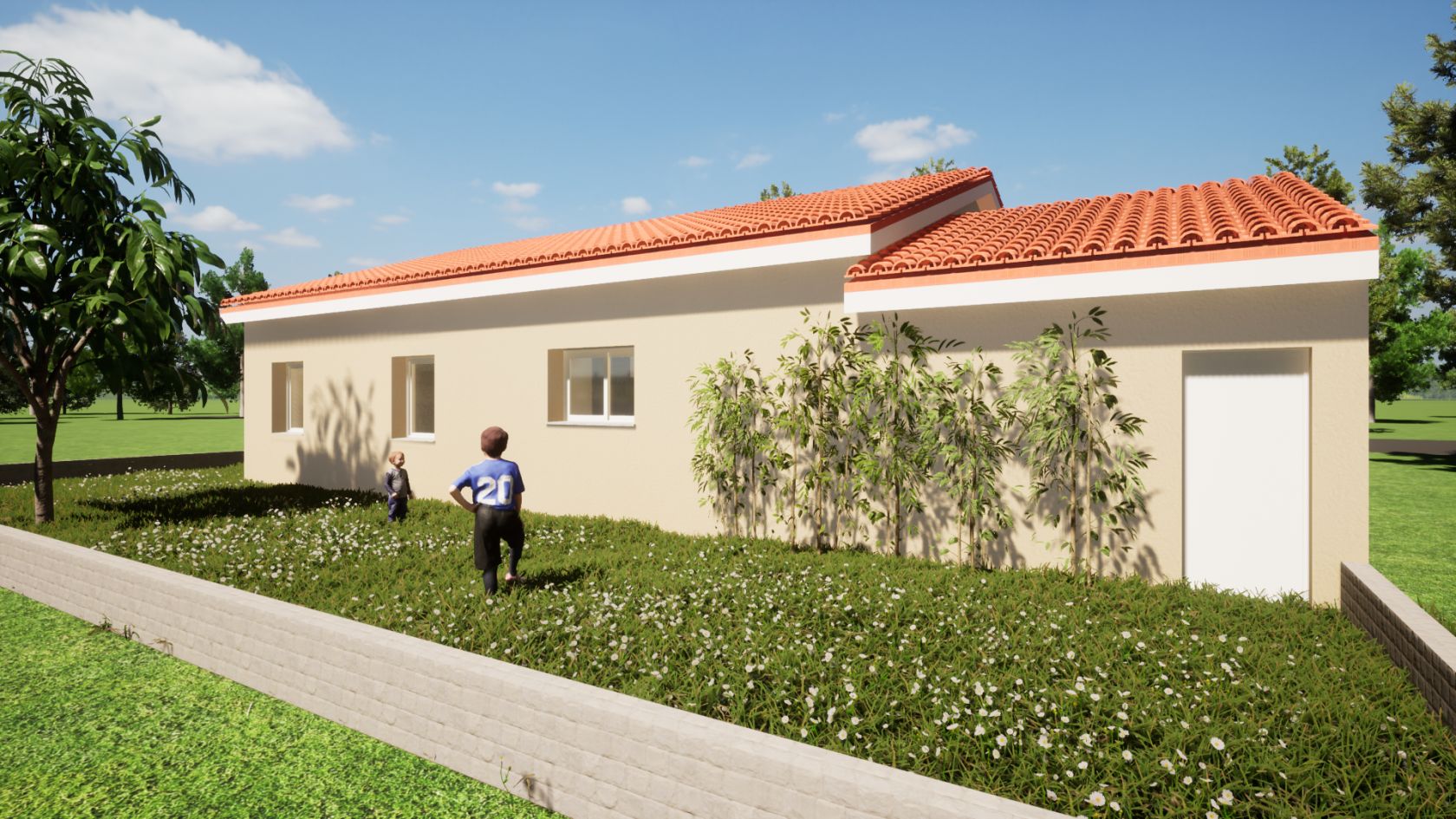 Maison 93 m² avec terrain à BONSON (42)