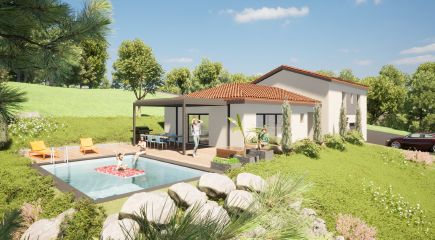 Maison 123 m² avec terrain à VEAUCHE (42)